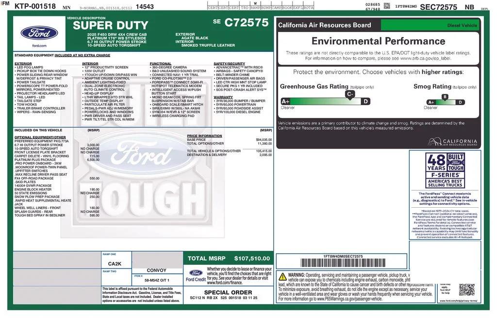 ford f-450 super duty 2025 1FT8W4DM0SEC72575 image ford f-450 super duty 2025 1FT8W4DM0SEC72575 image